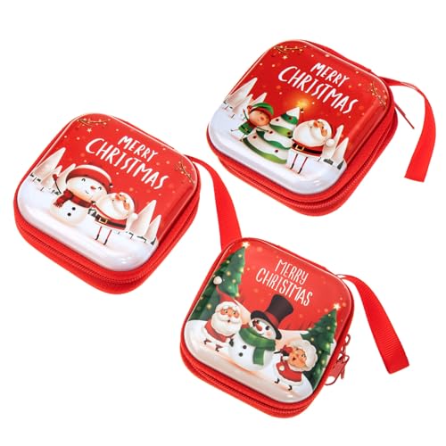 COLLBATH Weihnachtsgeldbörse aus Metall Weihnachtsverpackungsbeutel Taschen für Weihnachten 3 Stück Mini-Süßigkeitenbeutel für den täglichen Gebrauch COLLBATH Weihnachtsgeldbörse aus Metall Weihnachtsverpackungsbeutel Taschen für Weihnachten 3 Stück Mini-Süßigkeitenbeutel für den täglichen Gebrauch von COLLBATH
