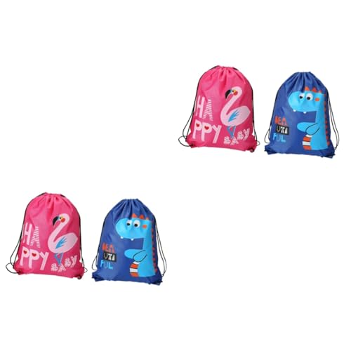 COLLBATH 4 Stück Strahltasche Mini-geschenktüten Verschleißfeste Schwimmtasche Mini-Tasche Mit Kordelzug Entzückender Beutel Mit Kordelzug Kinder Strandtasche Rucksäcke Mit Kordelzug Stoff von COLLBATH