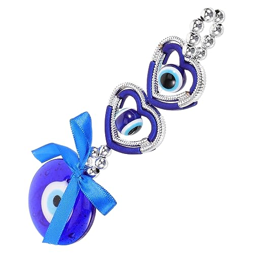 COLLBATH Hängende Dekoration mit Bösem Blick Evil Eye Fürs Auto Türkischer Böser Blick Hängende Ornamente mit Bösem Blick Evil Eye Autoanhänger Blaues Evil Eye Fengshui Ornament von COLLBATH