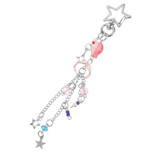 COLLBATH Quallen-Schlüsselanhänger Schlüsselanhänger am Handgelenk Schlüsselbänder Zubehör Armbänder USB-Stick Bag Charm Handytasche Telefonanhänger süß Telefon Charme Kawaii Zinklegierung von COLLBATH