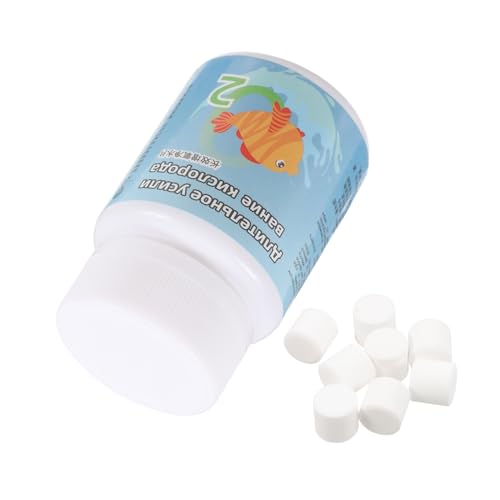 COLLBATH Sauerstofftabletten für Aquarien Sauerstoffsprudler für Aquarien Luftsprudler für Aquarien Wasseraufbereiter für Aquarien Aquarienwasseraufbereiter sauerstoffanreichernde Partikel von COLLBATH