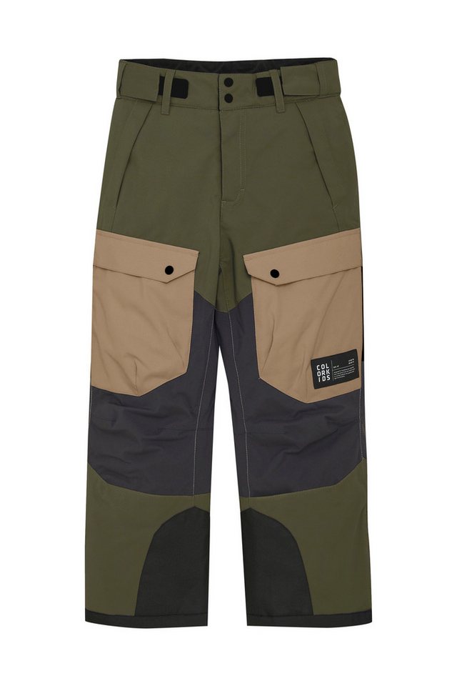 COLOR KIDS Skihose COJr. Ski Pants - Colorblock Modische Skihose COLOR KIDS Skihose COJr. Ski Pants - Colorblock Modische Skihose von COLOR KIDS