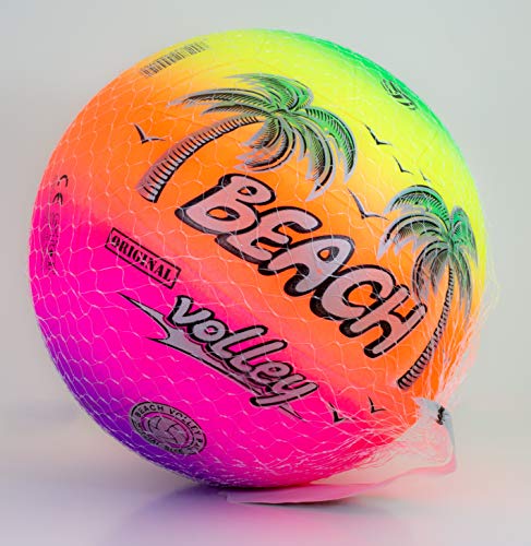 ColorBaby Ball 21 cm Beach Volley, fluoreszierend von ColorBaby