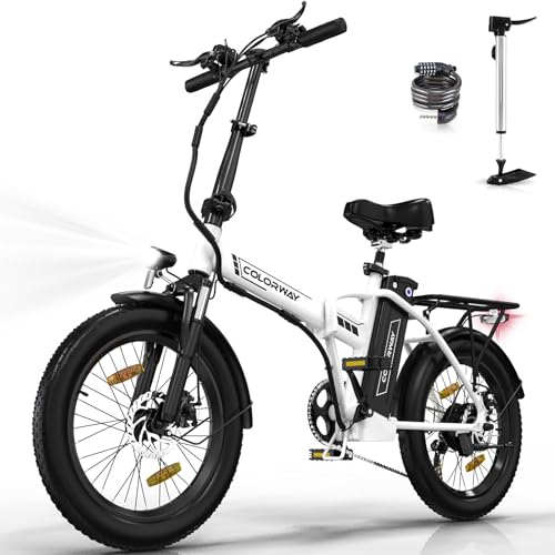 COLORWAY BK11M 20 × 3,0 Elektrofahrrad, E-Bike, faltbares Pedelec, 12Ah Akku, 35–90 km, 250W Motor, Pendlerfahrrad für Unisex-Erwachsene. COLORWAY BK11M 20 × 3,0 Elektrofahrrad, E-Bike, faltbares Pedelec, 12Ah Akku, 35–90 km, 250W Motor, Pendlerfahrrad für Unisex-Erwachsene. von COLORWAY