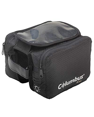 COLUMBUS Bike Frame Bag + Mobile Fahrradtasche für Erwachsene, Unisex, mehrfarbig (Mehrfarbig), Einheitsgröße von COLUMBUS