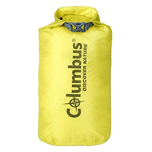 COLUMBUS Ultralight Dry Sack-ULD 4lt Cordura Wasserdichter Beutel, Gelb (Gelb), 4 l von COLUMBUS
