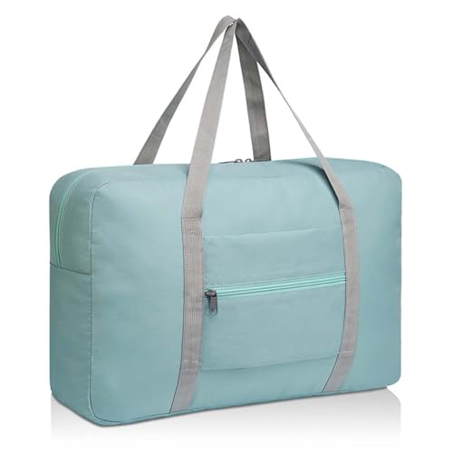 COLseller Große Reisetasche Handgepäck Sporttasche mit Nassfach Schuhfach Reisetasche Tasche für Flugzeug Weekender Schwimmtasche,Green von COLseller