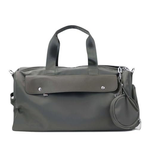 COLseller Handgepäck Tasche für Flugzeug Sporttasche mit Schuhfach Wasserabweisende Weekender Gym Travel Bag Handgepäck Tasche,Gray von COLseller