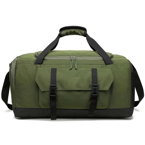 COLseller Reisetasche Damen Reisetaschen Groß mit Schuhfach Weekender Bag Damen Geeignet für Reisen wasserdichte Tragetasche, Camping,Green von COLseller