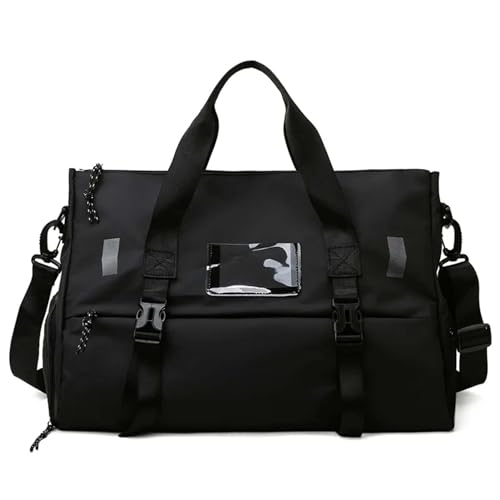 COLseller Reisetasche Damen Sporttasche Handgepäck Tasche Weekender Bag Travel Bag mit Kulturtasche Schuhfach für Flugzeug Reisen,Gray von COLseller