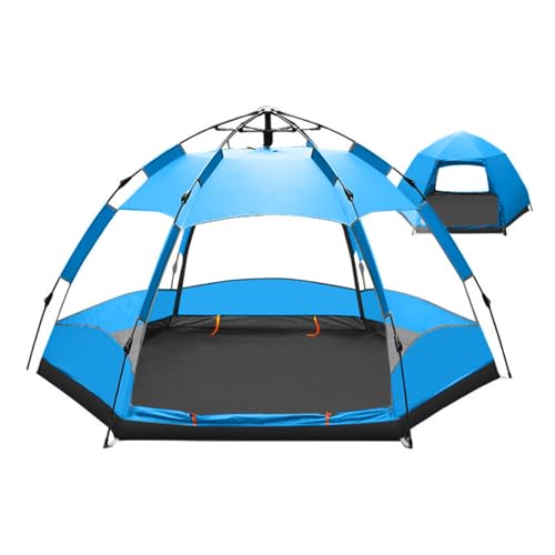 COMETX Instant Pop Up Zelt Wasserdichtes zweischichtiges automatisches Kuppelzelt Rucksack-Reisezelt für 5-8 Personen von COMETX