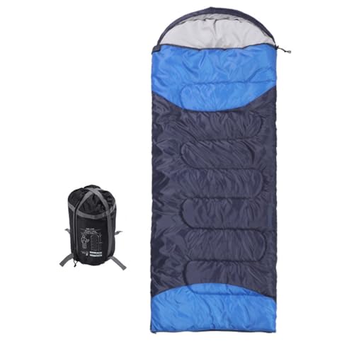 COMETX Outdoor Schlafsack Thermo-Umschlag mit Kapuze Wasserdichter Schlafsack für Camping Wandern von COMETX