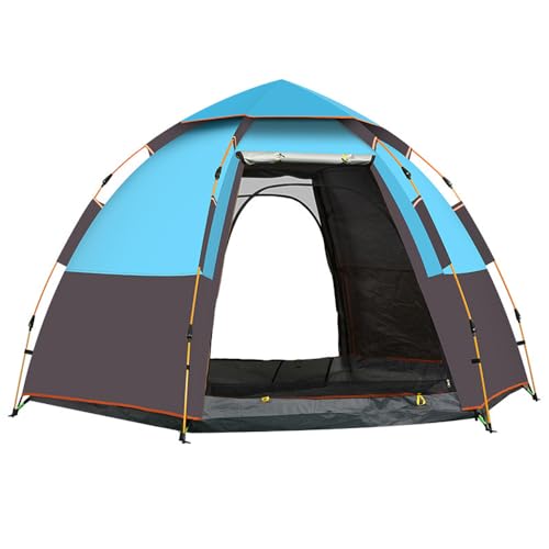 COMETX Pop-Up-Zelt Große Familienzelte für Camping Wasserdichtes Campingzelt Automatisches Doppelschicht-Schnellspannzelt mit atmungsaktivem und regenfestem Rucksack für Outdoor Camping Wandern von COMETX