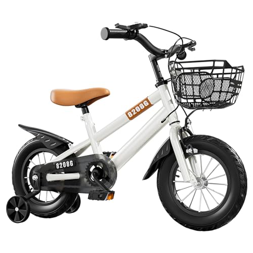 COMETX Trainingsräder Korb Kinderfahrrad mit Kinderfahrrad Kinder Fahrrad für Mädchen im Alter von 3-7 Jahren von COMETX