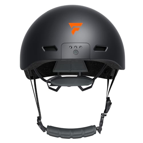 COMETX WiFi-Kamera-Helm Wasserdicht Motorrad Smart Helm Kamera Vorne Hinten LED-Licht von COMETX