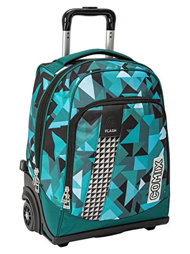 Comix Rucksack mit Trolley Flash - Comicamo, Mehrfarbig, Taglia Unica, Casual Comix Rucksack mit Trolley Flash - Comicamo, Mehrfarbig, Taglia Unica, Casual von COMIX