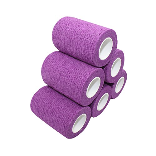 COMOmed selbstklebender verband elastische binde handgelenk bandage pflaster rolle Dog Bandagen Tierische Bandagen Lila 7.5 cm X 6 Bände COMOmed selbstklebender verband elastische binde handgelenk bandage pflaster rolle Dog Bandagen Tierische Bandagen Lila 7.5 cm X 6 Bände von COMOmed