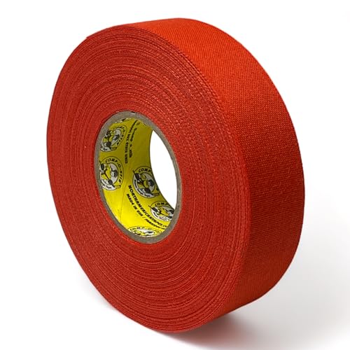 Comp-O-Stik Hockey-Tape, 2,5 cm x 22 m, Orange, 1 Stück von COMP-O-STIK GAME TOUGH TAPE
