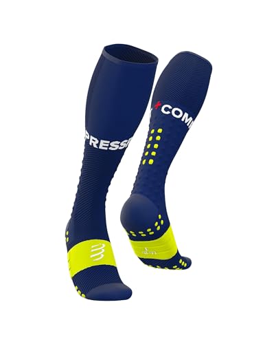 COMPRESSPORT Unisex Full Run Kompressions-Sportsocke, Sodalite Blue, 42-44 EU COMPRESSPORT Unisex Full Run Kompressions-Sportsocke, Sodalite Blue, 42-44 EU von COMPRESSPORT