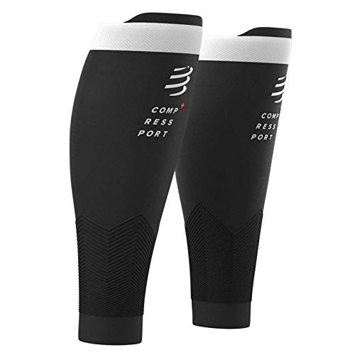 Compressport - Kompressions-Wadenbandage – R2V2 – Muskelschutz, Leistung und Erholung für Sport – Ultraleicht und Antistatig – Laufen, Radfahren, Trail und Triathlon, Schwarz Compressport - Kompressions-Wadenbandage – R2V2 – Muskelschutz, Leistung und Erholung für Sport – Ultraleicht und Antistatig – Laufen, Radfahren, Trail und Triathlon, Schwarz von COMPRESSPORT