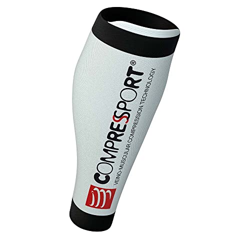 Compressport Wadensleeve Calf R2 v2, Weiß, T3 Compressport Wadensleeve Calf R2 v2, Weiß, T3 von COMPRESSPORT