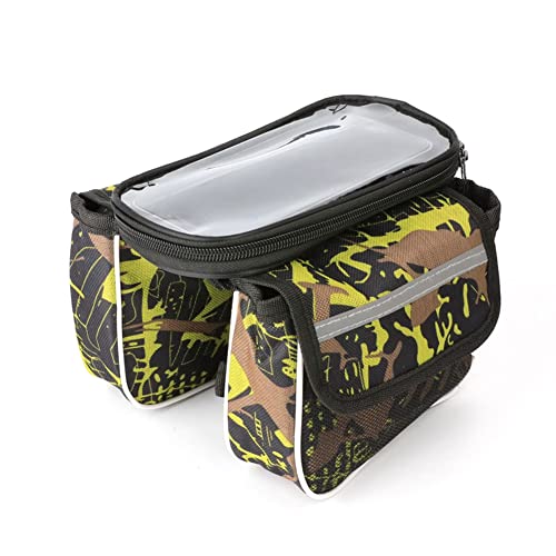 CONFUSE Fahrradtasche Fahrradausrüstung Zubehör Camouflage Satteltasche Handytasche Fahrradtasche von CONFUSE