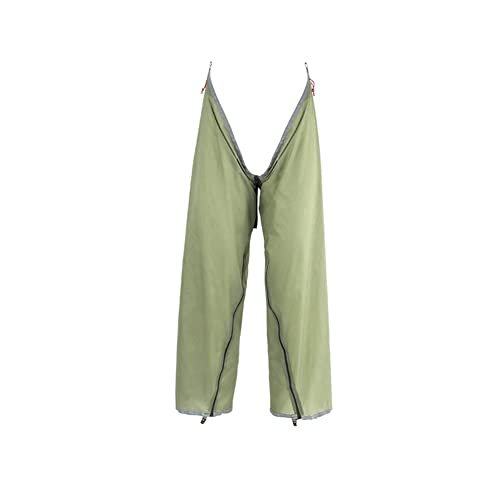 CONFUSE Multifunktionale Outdoor-Split-Regenhose, Tragbare, FeuchtigkeitsbestäNdige RegenausrüStung, Wander-Regenhose, Verstellbare Regenhose, GrüN von CONFUSE