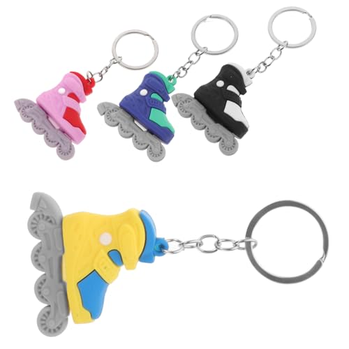 CONGARTENO Skate-Schlüsselanhänger-Set Rollschuh-Schlüsselanhänger Charms dekorativer Taschenanhänger für Skate-Liebhaber CONGARTENO Skate-Schlüsselanhänger-Set Rollschuh-Schlüsselanhänger Charms dekorativer Taschenanhänger für Skate-Liebhaber von CONGARTENO