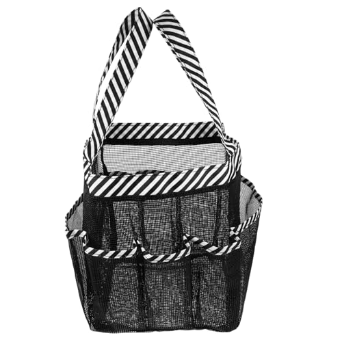 CONGARTENO Kosmetiktasche Portable tragbare Kosmetiktasche Mehrzweck-Strandtasche Reiniger Dusche tragbar Küvette großer Kosmetiktaschen-Organizer Make-up-Organizer mit großer Kapazität Nylon von CONGARTENO