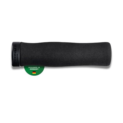 CONTEC Fahrrad-Griffe Traffic Foam, 129mm, Schaumstoff, Stoßabsorbierend, Anti-Rutsch, Ergonomisch, Lenkerklemmung, für MTB und City-Bike, Schwarz, Paar CONTEC Fahrrad-Griffe Traffic Foam, 129mm, Schaumstoff, Stoßabsorbierend, Anti-Rutsch, Ergonomisch, Lenkerklemmung, für MTB und City-Bike, Schwarz, Paar von CONTEC