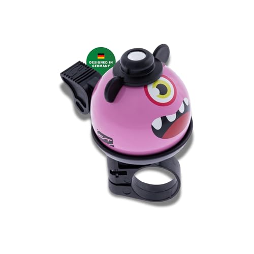 CONTEC Fahrrad-Klingel Beast Pink, Bike-Glocke, Bell, 22,2 mm Durchmesser, Universal-Halterung, verstellbar, laut, für Kinder Mädchen Jungen, Aluminium CONTEC Fahrrad-Klingel Beast Pink, Bike-Glocke, Bell, 22,2 mm Durchmesser, Universal-Halterung, verstellbar, laut, für Kinder Mädchen Jungen, Aluminium von CONTEC