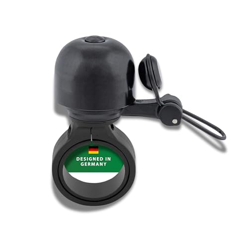 CONTEC Fahrrad-Klingel Diamond Bing, Bike-Glocke, Bell, mit Lenker-Klemmung, 22,2 mm Durchmesser, Universal-Halterung, verstellbar, laut, Messing, schwarz CONTEC Fahrrad-Klingel Diamond Bing, Bike-Glocke, Bell, mit Lenker-Klemmung, 22,2 mm Durchmesser, Universal-Halterung, verstellbar, laut, Messing, schwarz von CONTEC