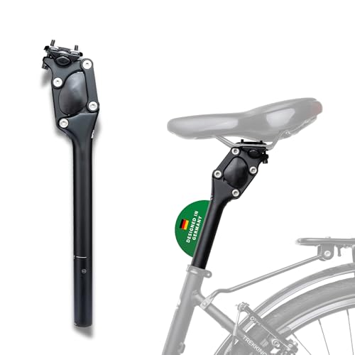CONTEC Federsattelstütze SP-060 Slim Long Travel, Parallelogramm, Ø 30,9 mm, 400 mm Länge, 36 mm Federweg, Aluminium, für MTB und Tourenfahrrad, Schwarz CONTEC Federsattelstütze SP-060 Slim Long Travel, Parallelogramm, Ø 30,9 mm, 400 mm Länge, 36 mm Federweg, Aluminium, für MTB und Tourenfahrrad, Schwarz von CONTEC