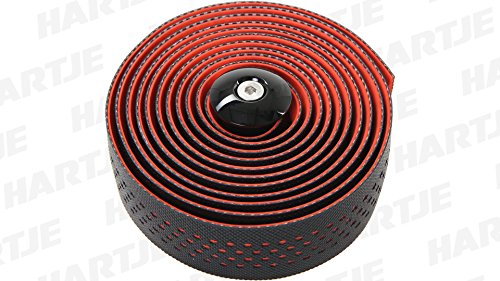 Contec Lenkerband Goo D2 Paar schwarz rot 4250311359267 Fahrrad von CONTEC