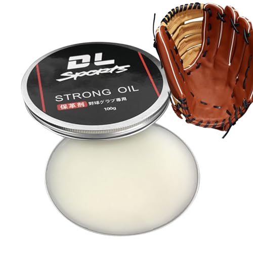 Baseballhandschuh-Conditioner | Softball- und Baseball-Fäustlinge Restoring Cream | Softball-Fäustlinge Zubehör für Fäustlinge Reparatur, Fäustlinge Wartung und Polieren Coobaa von COOBAA