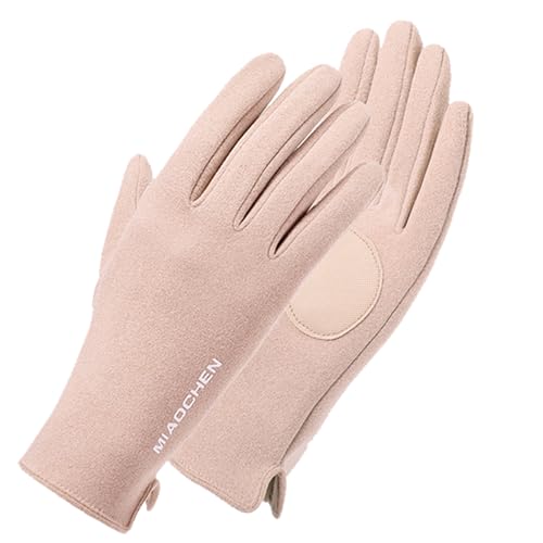 Derong Handschuhe für kaltes Wetter, warme und gemütliche Kaltwetterhandschuhe, elastische Heizungs-Winterhandschuhe, Thermo-Winterhandschuhe für Kälte, rutschfest, Fahrradzubehör, wasserdicht für von COOBAA