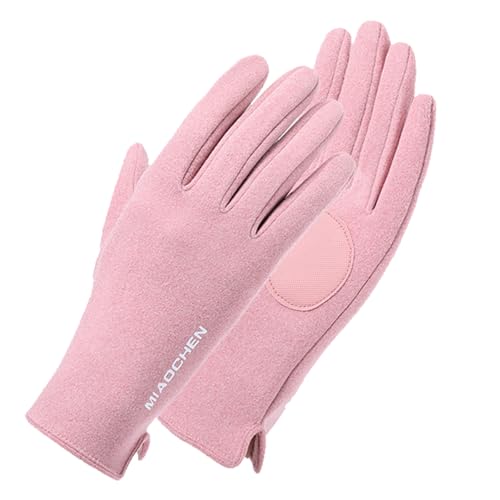 Derong Handschuhe für kaltes Wetter, warme und gemütliche Kaltwetterhandschuhe, elastische Heizungs-Winterhandschuhe, Thermo-Winterhandschuhe für Kälte, rutschfest, Fahrradzubehör, wasserdicht für von COOBAA