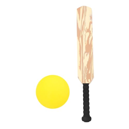 COOLHIYA 2 Sätze Baseball-Spielzeug Spielzeuge Spielen Outdoor-Spielzeug für Kinder Cricket-Kit Schläger interaktives brettspiel Cricket Set Kinder Hinterhofgrille Cricket-Spielzeug Plastik von COOLHIYA