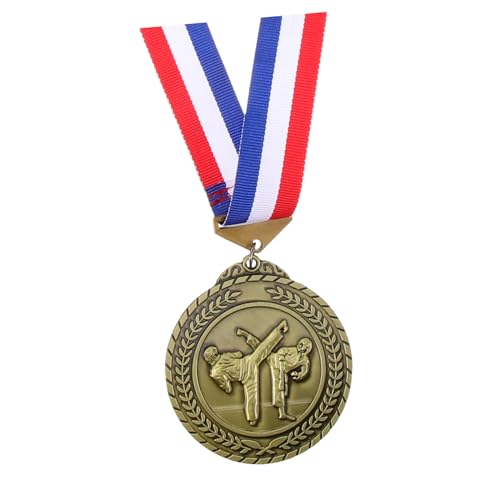 COOLHIYA Wiederverwendbare Auszeichnungsmedaille Kleine Medaille Wettbewerbsmedaille Wiederverwendbare Medaille Metallmedaille Auszeichnungen Medaillen Rennmedaille von COOLHIYA
