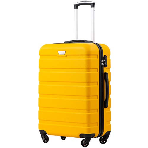 COOLIFE Hartschalen-Koffer Trolley Rollkoffer Reisekoffer ardschale Boardcase Handgepäck mit TSA-Schloss und 4 Rollen von COOLIFE