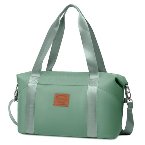 COOLIFE Kabinentasche Groß Reisetasche Sporttasche 40x25x20 Ryanair Underseat Handgepäck Overnight Weekend Handgepäck für Damen Wasserfest Handtasche für Sport & Reisen (Dunkelgrün, 20L(40x25x20cm)) COOLIFE Kabinentasche Groß Reisetasche Sporttasche 40x25x20 Ryanair Underseat Handgepäck Overnight Weekend Handgepäck für Damen Wasserfest Handtasche für Sport & Reisen (Dunkelgrün, 20L(40x25x20cm)) von COOLIFE