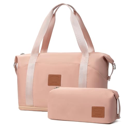 COOLIFE Reisetasche Damen Sporttasche 40x20x25 Ryanair Handgepäck Tasche Weekender Bag Schwimmtasche Wasserdicht Travel Bag Duffle Bag Trainingstasche Frauen für Gym COOLIFE Reisetasche Damen Sporttasche 40x20x25 Ryanair Handgepäck Tasche Weekender Bag Schwimmtasche Wasserdicht Travel Bag Duffle Bag Trainingstasche Frauen für Gym von COOLIFE