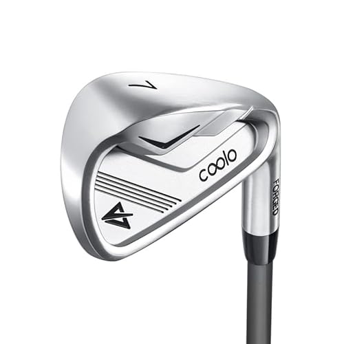 COOLO Graphit-Golf-Eisen für Anfänger/High Handicap/Senioren/Damen, individuelles leichtes Eisen, reduzierte Belastung für Ellbogen und Handgelenke, Rechts- und Linkshänder (Damen, #9 Eisen, rechts) COOLO Graphit-Golf-Eisen für Anfänger/High Handicap/Senioren/Damen, individuelles leichtes Eisen, reduzierte Belastung für Ellbogen und Handgelenke, Rechts- und Linkshänder (Damen, #9 Eisen, rechts) von COOLO