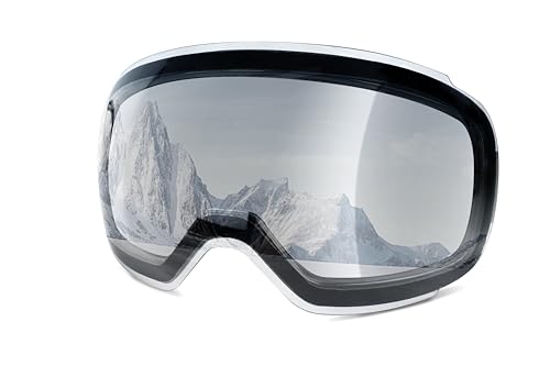 COOLOO Skibrille Herren Damen Jugendliche - Magnetischer OTG Rahmenloser Anti-Beschlag-Schutz mit 100% UV-Schutz COOLOO Skibrille Herren Damen Jugendliche - Magnetischer OTG Rahmenloser Anti-Beschlag-Schutz mit 100% UV-Schutz von COOLOO