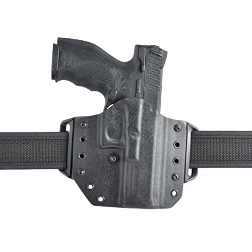 COP® 3PRIW Gürtelholster lang, Kunststoff/schwarz, Links, H&K SFP9 (VP9) von COP