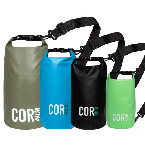 COR Surf schwimmende wasserdichte Drybag Sack mit Rollverschluss hält die Ausrüstung beim Kajak- und Bootfahren, Rafting, Schwimmen, Zelten, Wandern, Angeln und am Strand trocken COR Surf schwimmende wasserdichte Drybag Sack mit Rollverschluss hält die Ausrüstung beim Kajak- und Bootfahren, Rafting, Schwimmen, Zelten, Wandern, Angeln und am Strand trocken von COR Surf