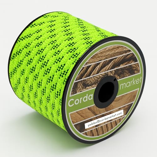 CORDAMARKET 10mm Drillseil, Erwachsene Unisex, Grün Fluor, 25 m CORDAMARKET 10mm Drillseil, Erwachsene Unisex, Grün Fluor, 25 m von Cordamarket