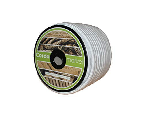 CORDAMARKET 8 mm Gummizug, Weiß, 50mts CORDAMARKET 8 mm Gummizug, Weiß, 50mts von Cordamarket