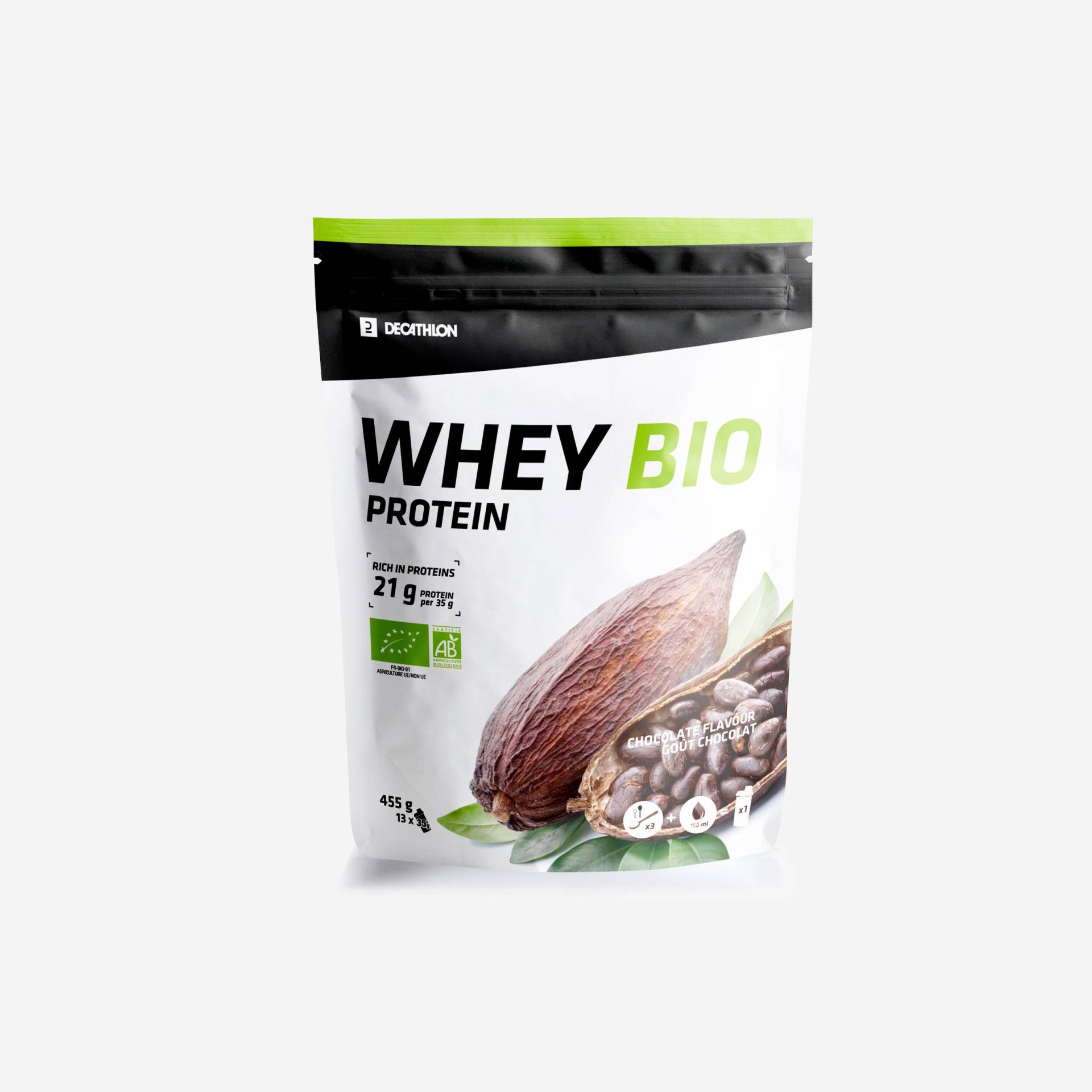 Proteinpulver Whey Bio Schokolade 455 g von CORENGTH