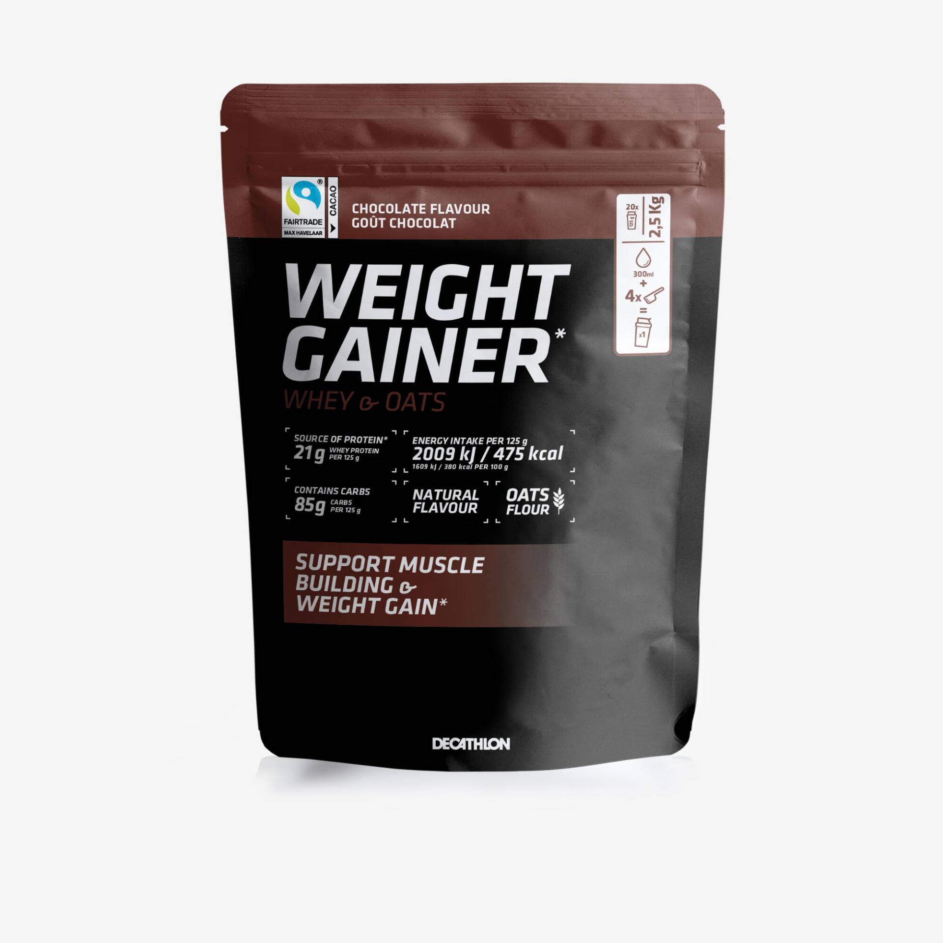 Weight Gainer Hafer & Whey Schokolade 2.5 kg Weight Gainer Hafer & Whey Schokolade 2.5 kg von CORENGTH
